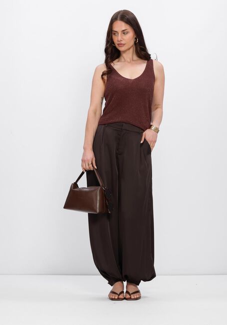 Braune YDENCE Top KNITTED TOP LUX - large