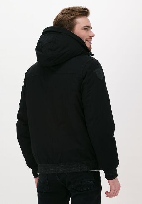 Schwarze PME LEGEND Parkas BOMBER JACKET ICE STRIPPER MEC - large