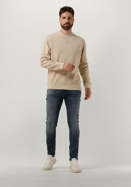 Beige SCOTCH & SODA Sweatshirt GARMENT-DYED STRUCTURED SWEATSHIRT - large