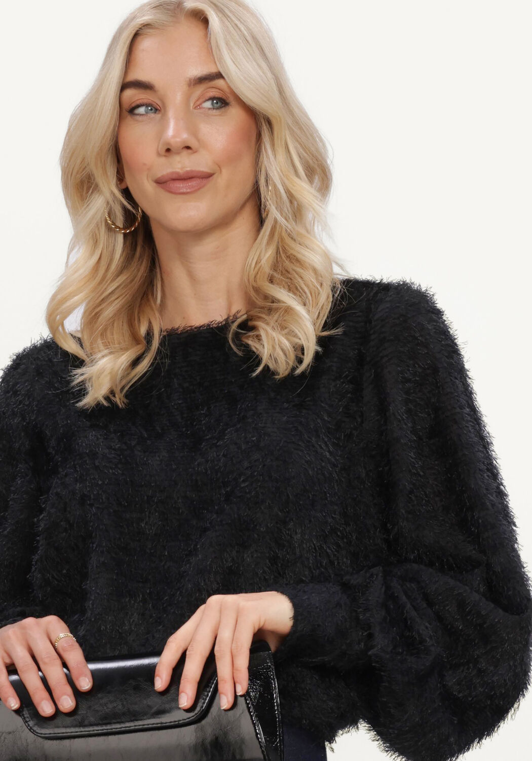 Schwarze COPENHAGEN MUSE Blusen CMADINA-BLOUSE - large