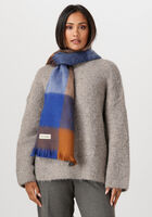 Mehrfarbige/Bunte ALPACA LOCA Schal BLOCKED SCARF - medium