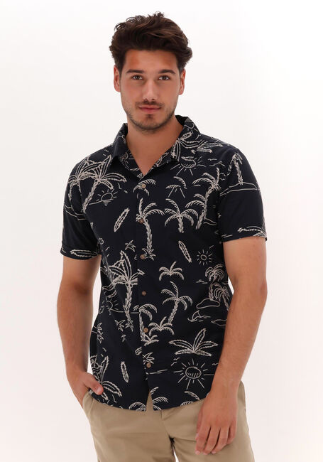 Dunkelblau KULTIVATE Casual-Oberhemd ST HOLIDAYS - large