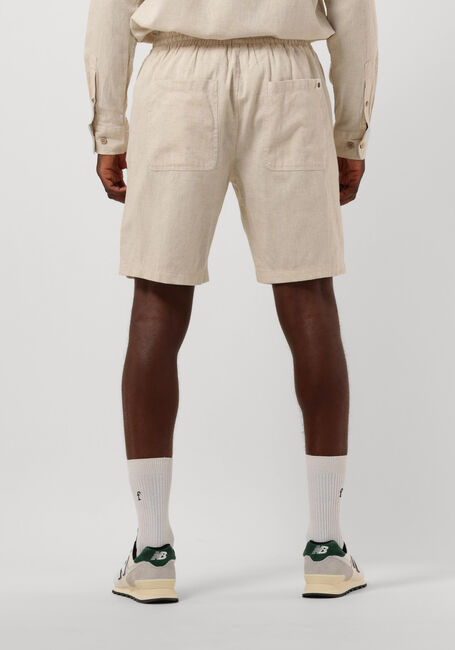 Beige ANERKJENDT Kurze Hose AKJAMES LINEN ELAST - large