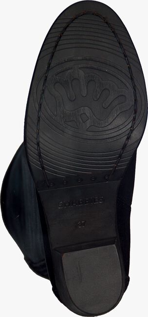 Schwarze SHABBIES Hohe Stiefel 250191 - large