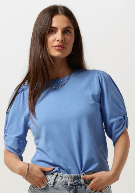 Blaue FABIENNE CHAPOT Top MOLLY TWIST PULLOVER - large