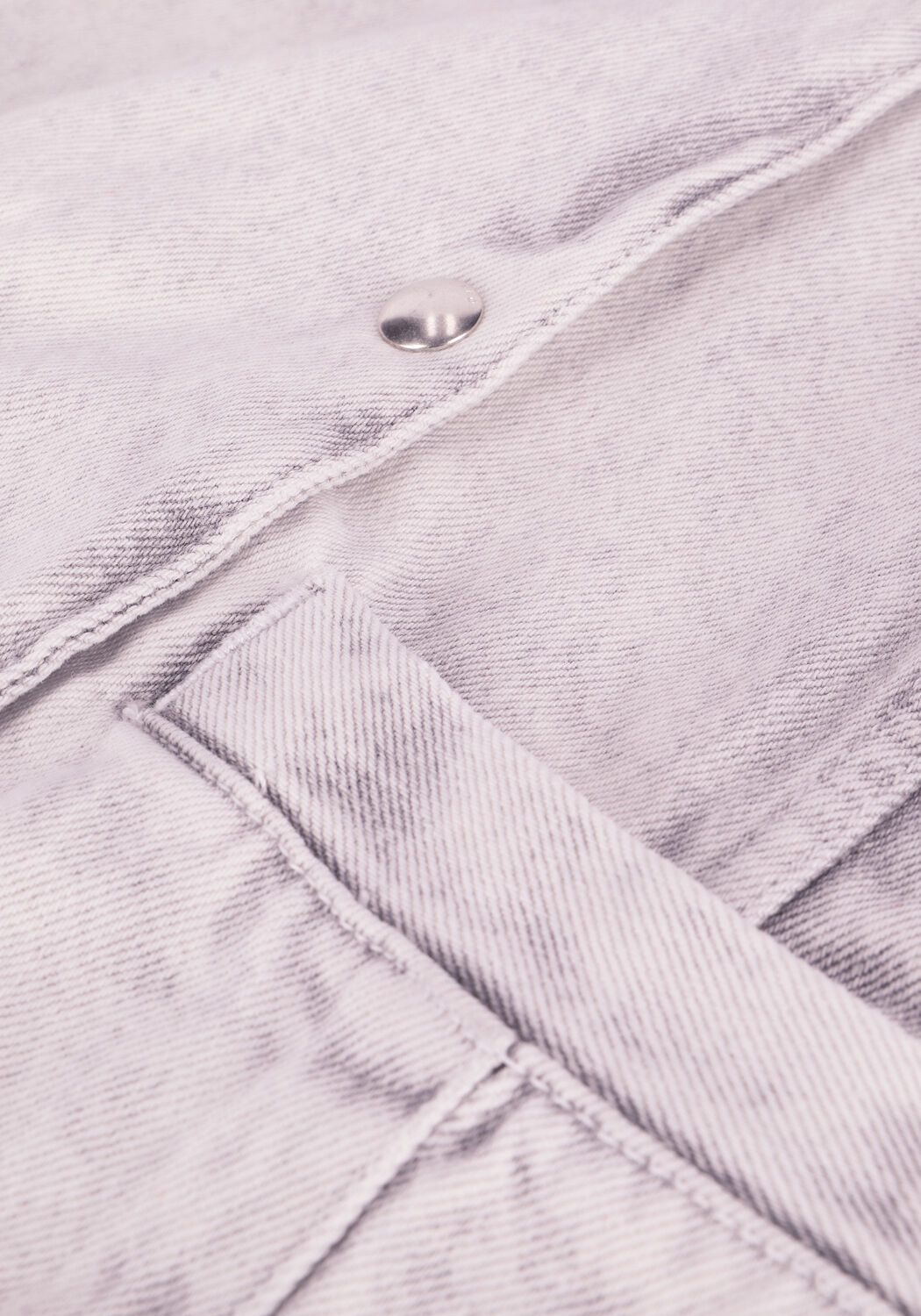 Hellgrau IRO Jeansjacke ANDIOL - large