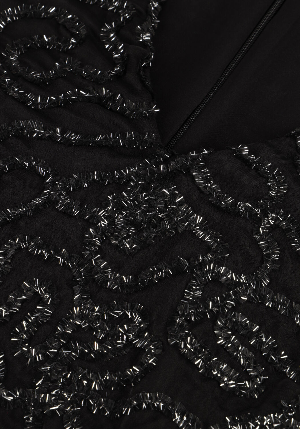 Schwarze Y.A.S. Minikleid YASVIMALA SS DRESS - large