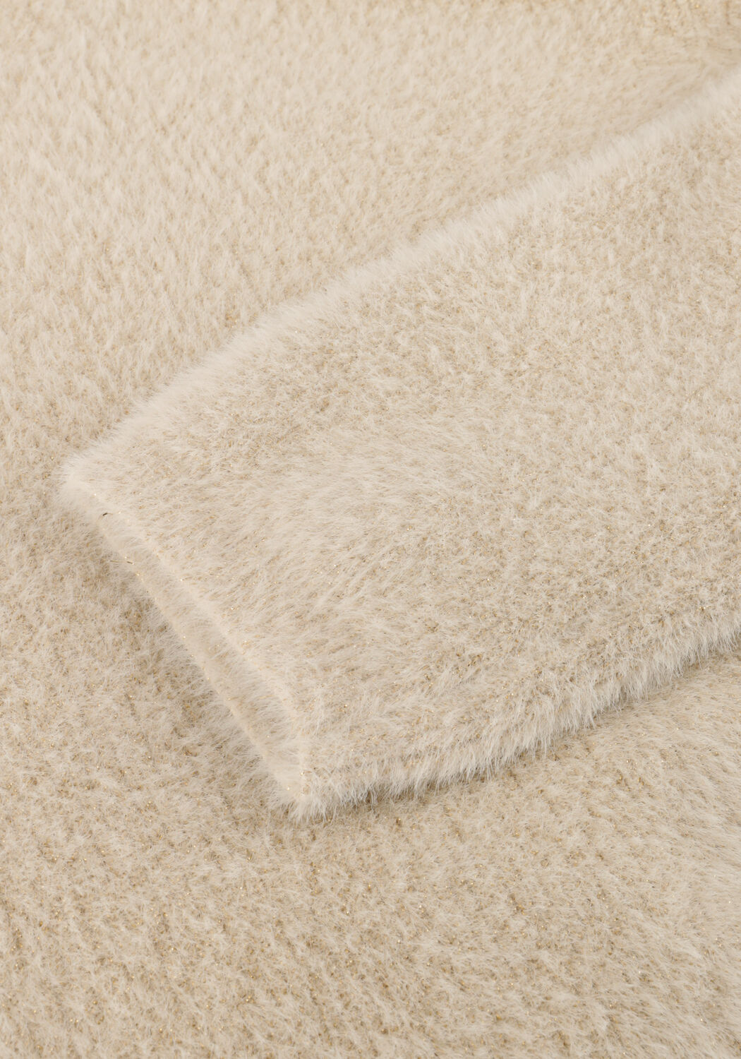 Ecru SIMPLE Pullover KNIT-FEATHER-MET-25-3 - large