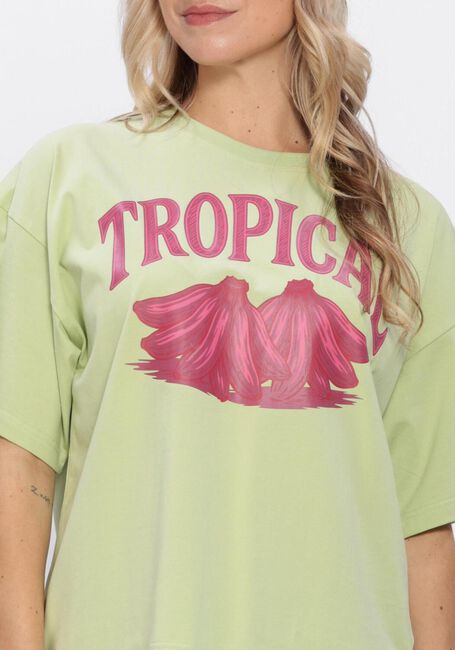 Gr&uuml;ne YDENCE T-shirt T-SHIRT TROPICAL - large