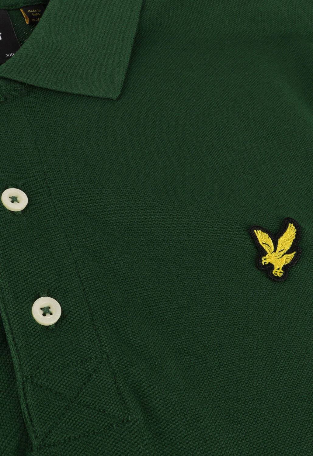 Gr&uuml;ne LYLE & SCOTT Polo-Shirt PLAIN POLO SHIRT - large