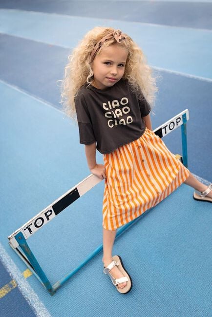 Mehrfarbige/Bunte Sproet & Sprout Minirock MIDI SKIRTS STRIPES - large