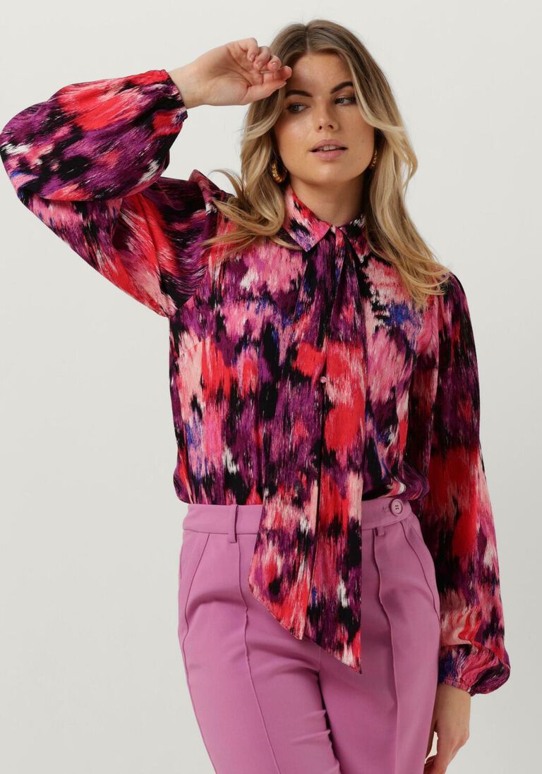 mehrfarbige/bunte y.a.s. bluse yaslulu ls shirt s.