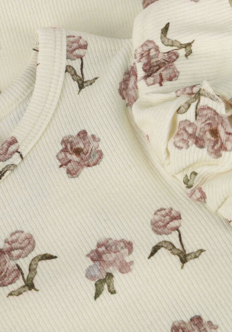 Beige LIL' ATELIER Tops & T-shirts NMFGAVO EKO LS SLIM TOP LIL NOOS - large