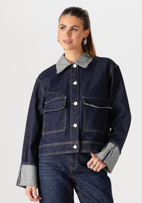 Dunkelblau Y.A.S. Jeansjacke YASMARIA LS DENIM JACKET S. - large