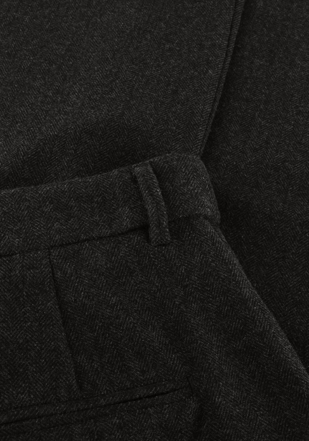 Dunkelgrau MSCH COPENHAGEN Weite Hose MSCHSEBA HW PANTS - large