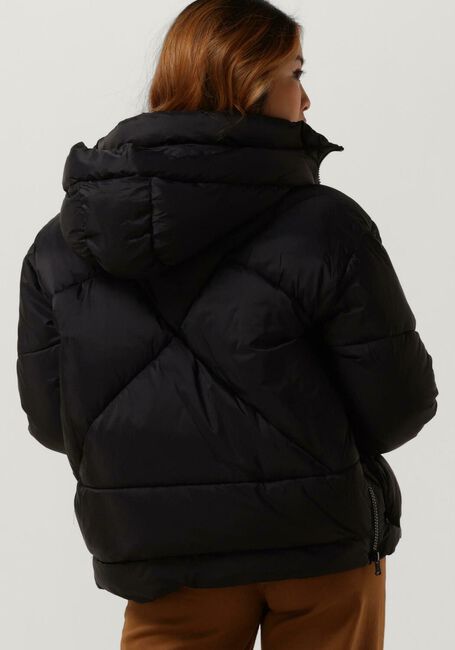 Schwarze CANADIAN Wattierte Jack EUGENIE SHORT RECYCLED - large