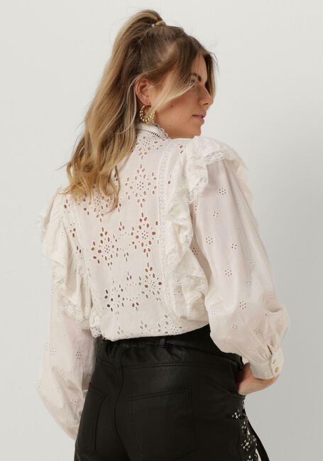 Weiße Y.A.S. Blusen YASMOTANA LS HIGH NECK TOP S - large