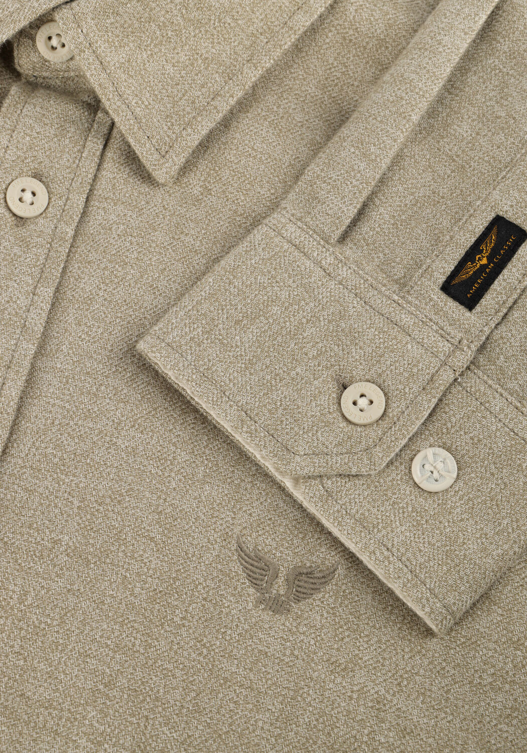 Gr&uuml;ne PME LEGEND Casual-Oberhemd SKYNIGHT GRINDLE - large