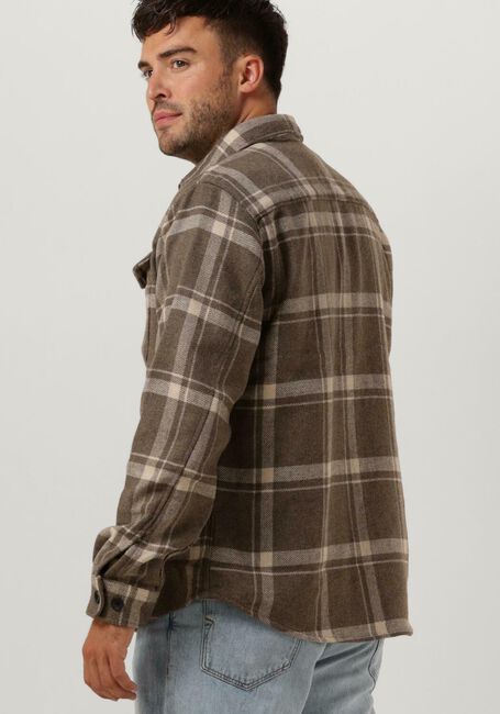 Sand SELECTED HOMME Overshirt SLHLOOSEMASON-PABLO LS OVERSHIRT W - large