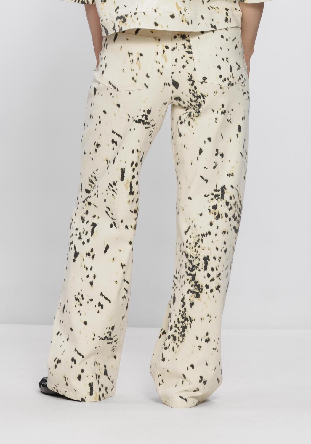 Beige MODSTR&Ouml;M Jeans ULIANAMD PRINT JEANS - large