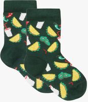 Grüne HAPPY SOCKS Socken KIDS TACO - medium