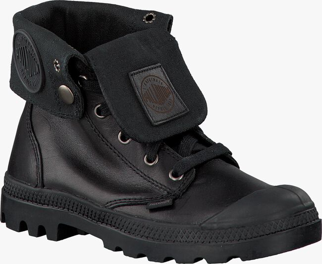 Schwarze PALLADIUM Ankle Boots BAGGY LEATHER - large