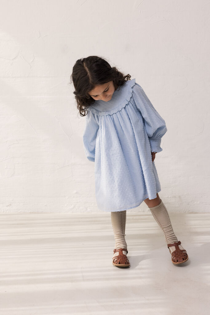 Blaue MARMAR COPENHAGEN Minikleid DRISSY - large