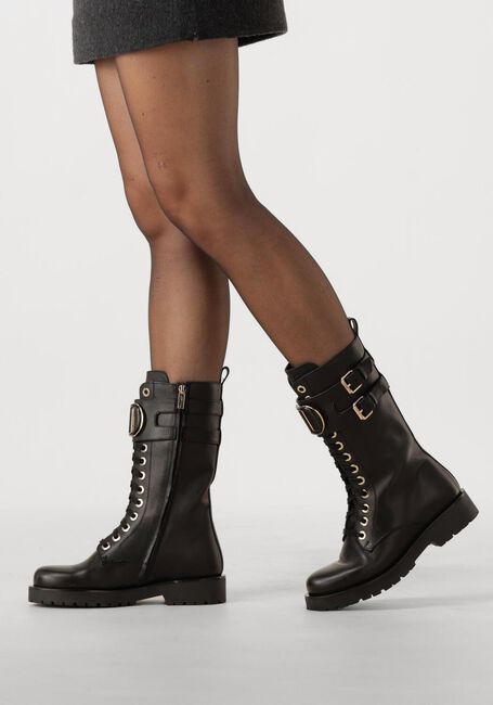 Schwarze TWINSET MILANO Schnürboots 242TCP084 - large