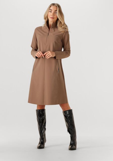 Braune JAPAN TKY Midikleid TAMO - large
