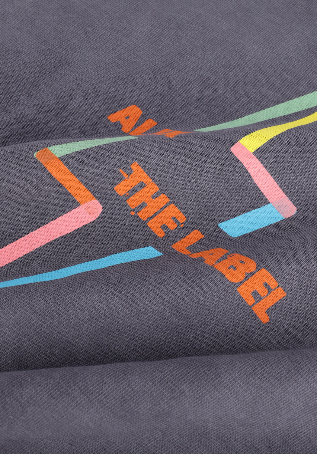 Graue ALIX MINI Sweatshirt KIDS KNITTED LIGHTNING SWEATER - large