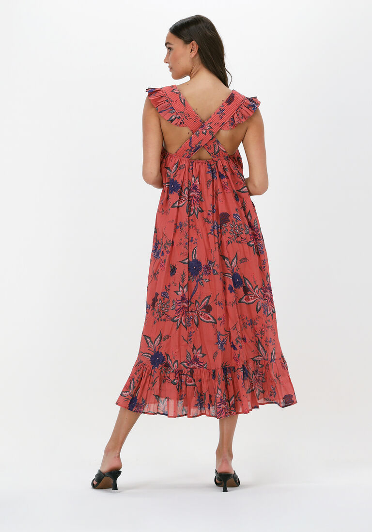 rote idano midikleid pacome YN5559