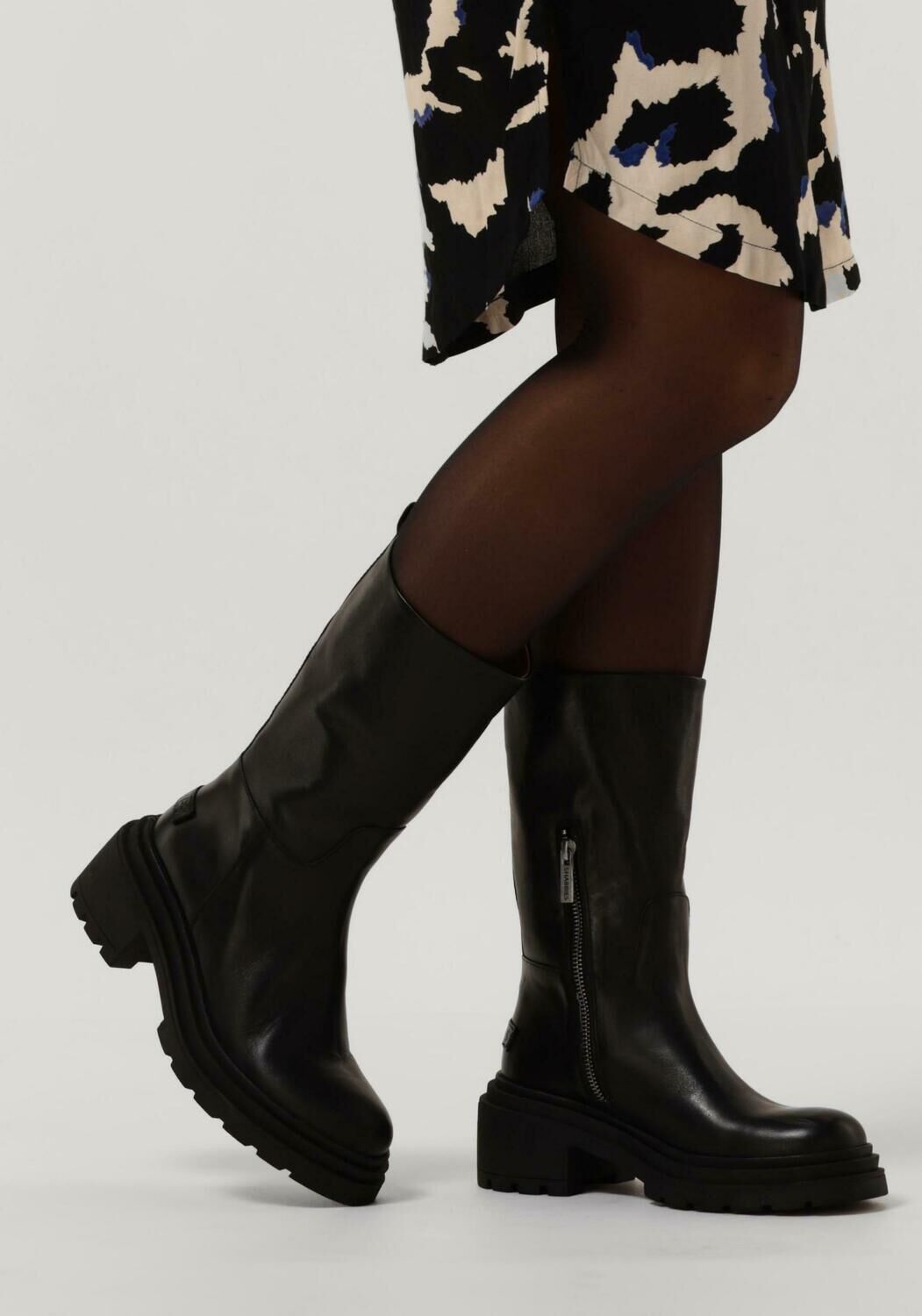 Schwarze SHABBIES Ankle Boots 183020285 - large