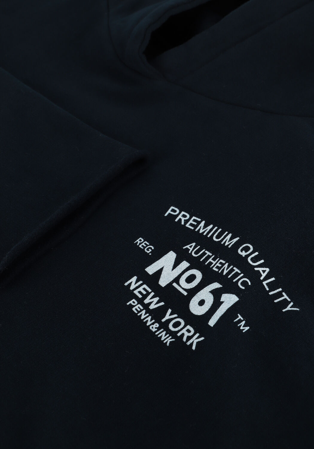 Dunkelblau PENN & INK Sweatshirt S22F1040 - large