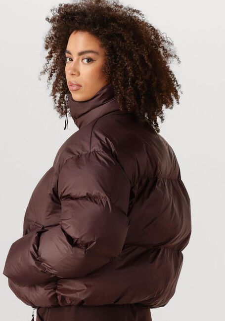Braune SECOND FEMALE Wattierte Jack RIYA PUFFER JACKET - large