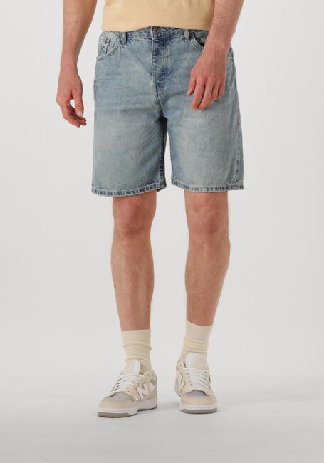 Blaue PURE PATH Kurze Hosen THE OWEN REGULAR FIT DENIM SHORTS - large