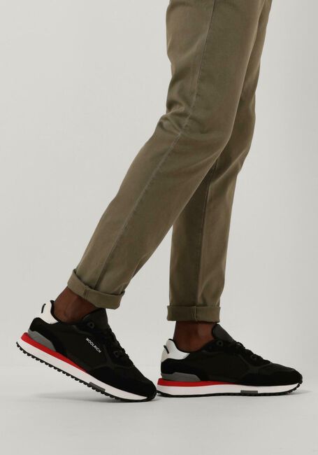 Schwarze WOOLRICH Sneaker low RETRO SNEAKER MAN - large