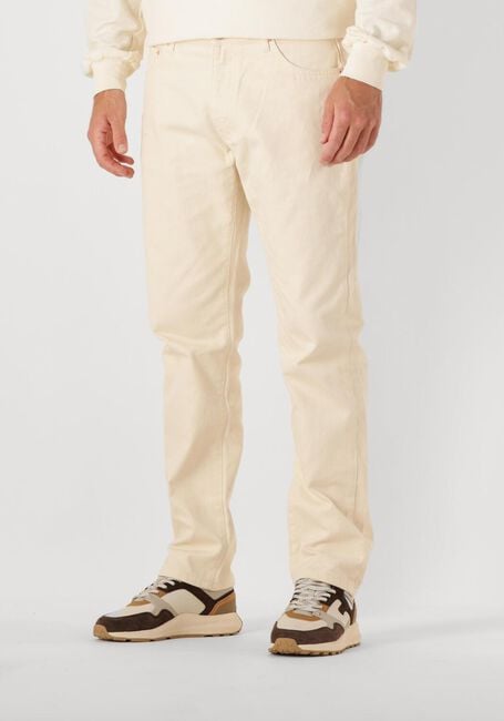 Ecru WOODBIRD Straight leg jeans WBDOC TWILL PANT - large