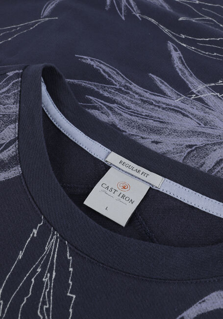 Dunkelgrau CAST IRON T-shirt SHORT SLEEVE R-NECK REGULAR FIT TWILL JERSEY - large