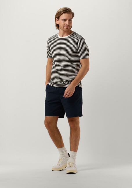 Weiße G-STAR RAW T-shirt STRIPE SLIM R T - large