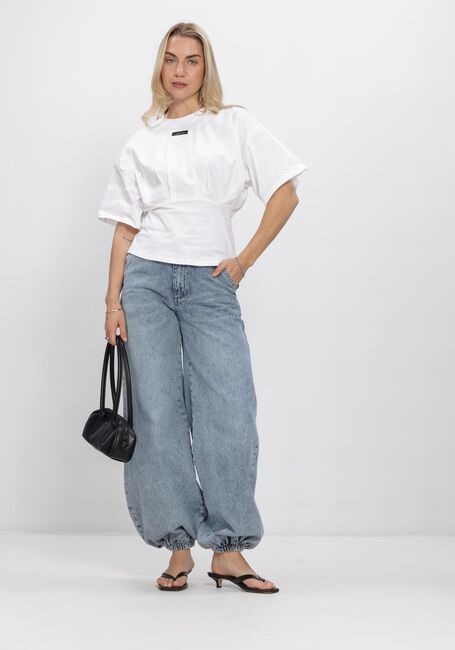 Wei&szlig;e HAUTE L'AMITI&Eacute; Tops & T-shirts ROMIE PLEAT TEE - large