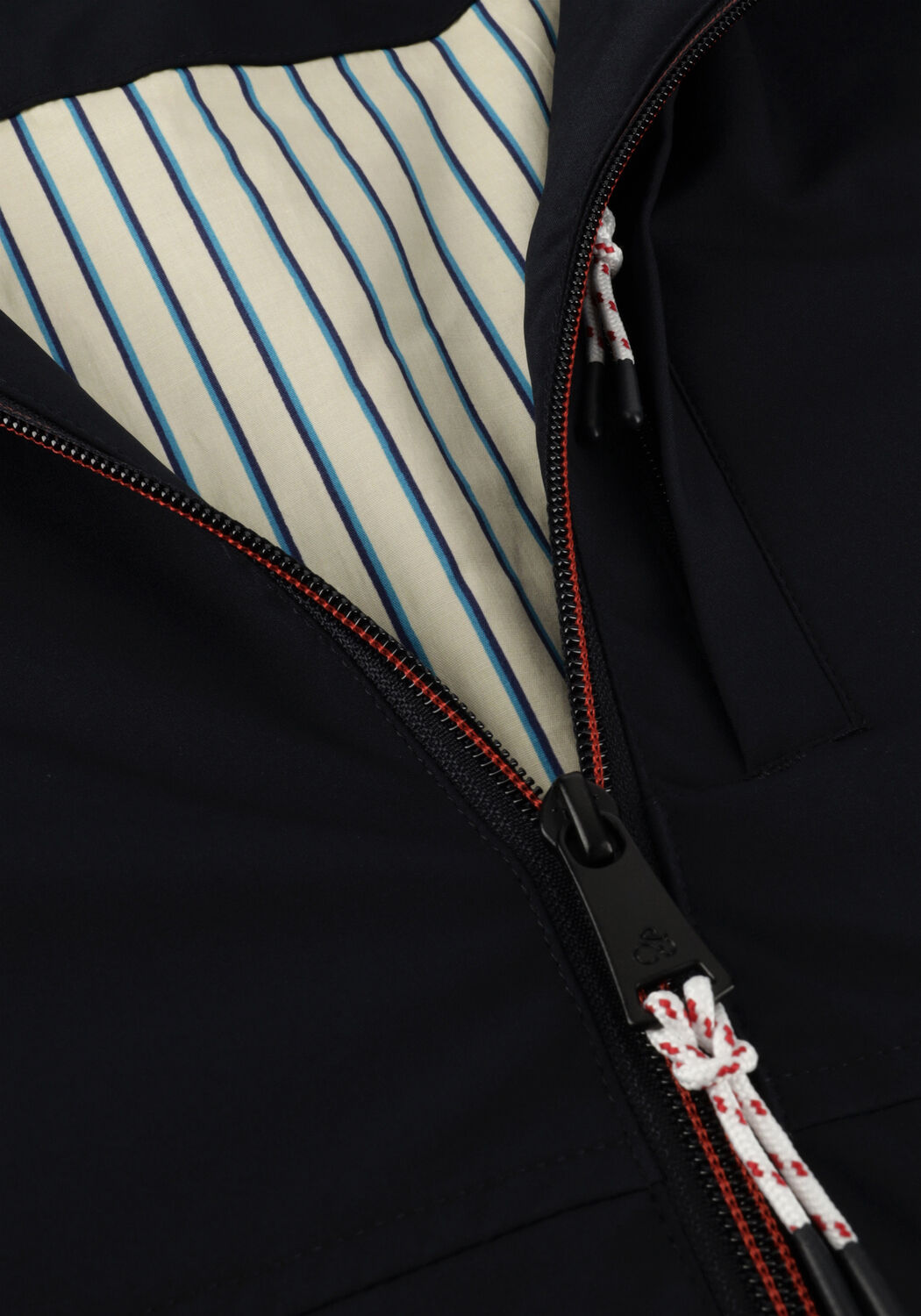 Dunkelblau SCOTCH & SODA Jack STRETCH NYLON HOODED JACKET - large