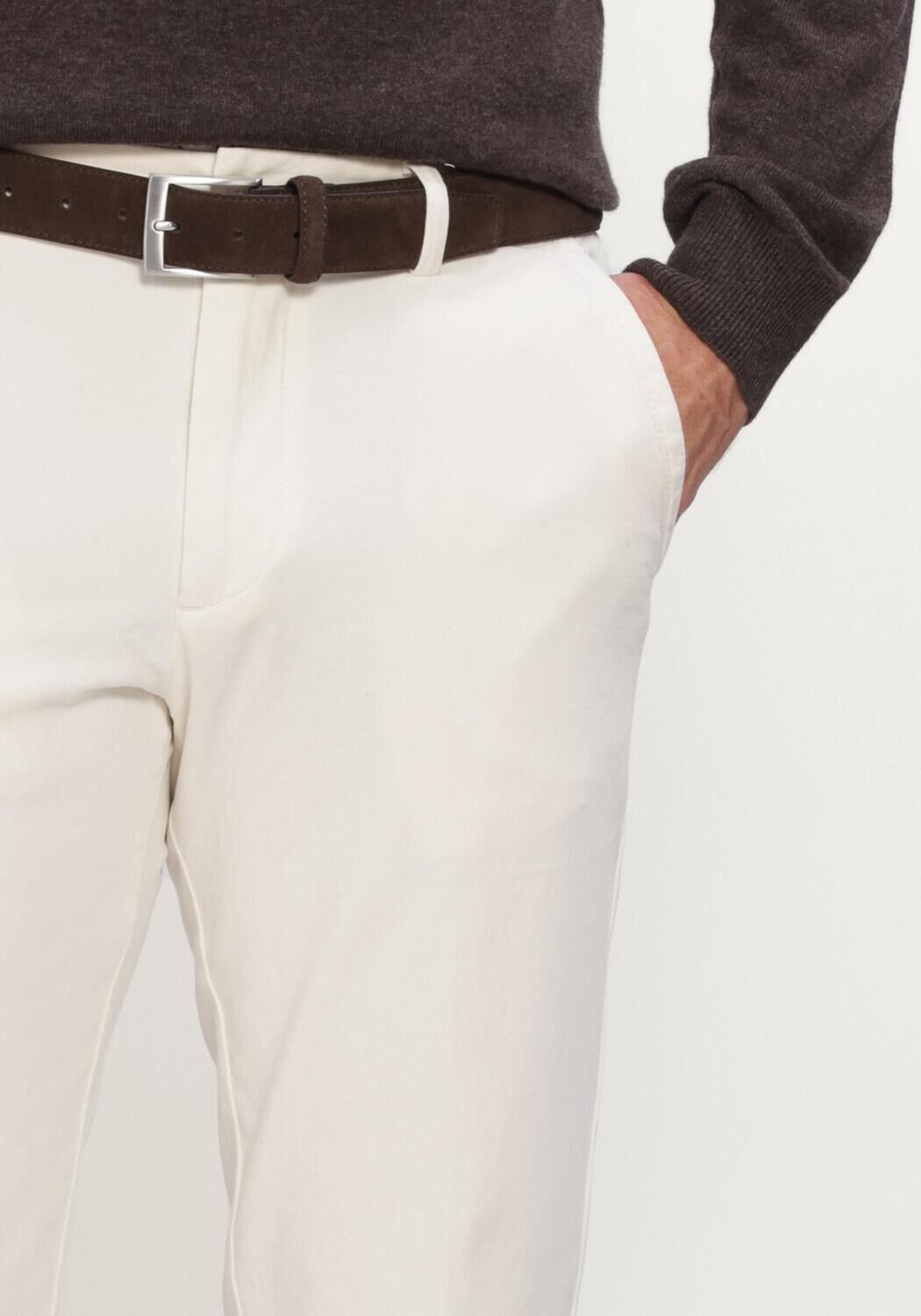 Ecru BOSS BLACK Lange Hosen H-KAITON1 - large