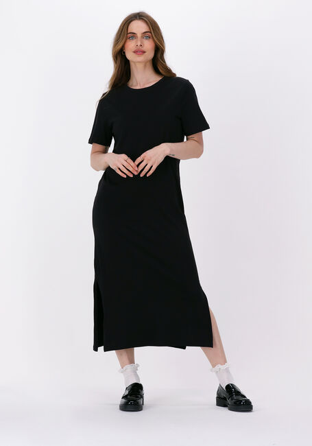 Schwarze MSCH COPENHAGEN Midikleid LIV ORGANIC SS DRESS - large