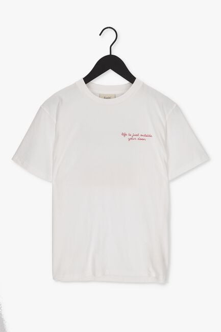 Weiße FORÉT T-shirt WAVE T-SHIRT - large