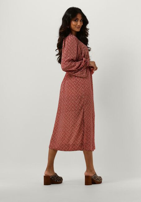 Rote SISSEL EDELBO Midikleid CHERILYN DRESS - large