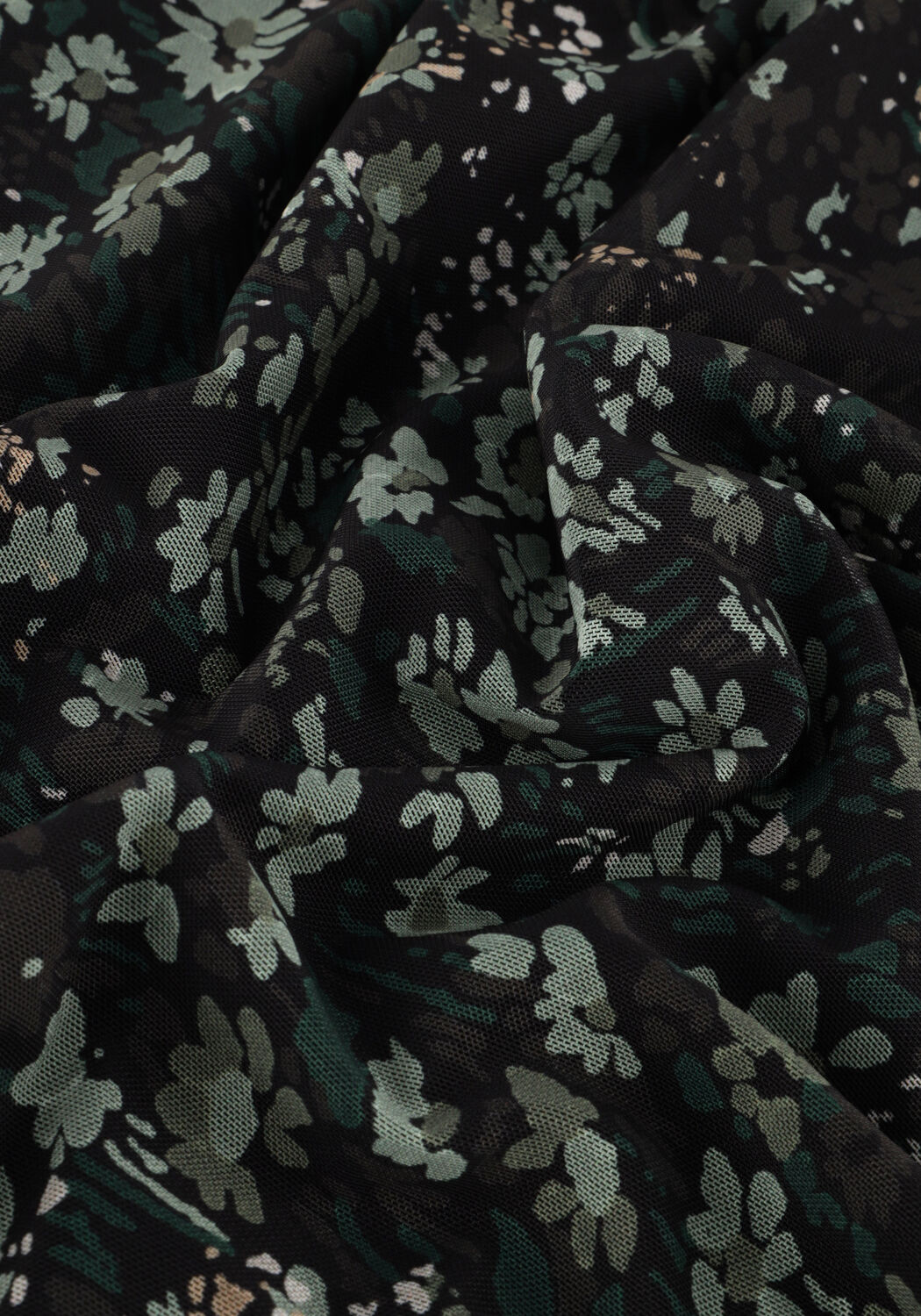 Gr&uuml;ne CATWALK JUNKIE Rollkragenpullover LS MARY MESH - large