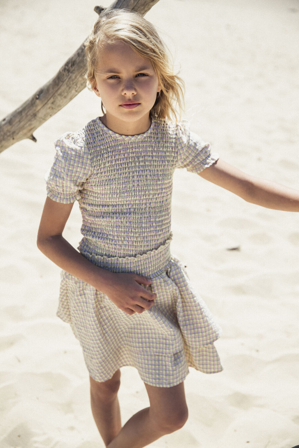 Gelbe AMMEHOELA T-shirt AM.HEIDI.02 - large