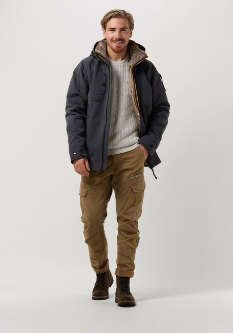 Nicht-gerade weiss PME LEGEND Pullover R-NECK KNIT SWEAT COMBINATION - large