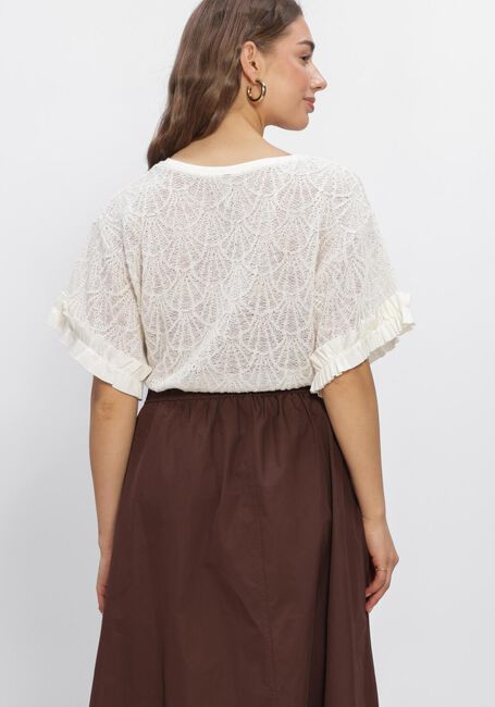 Nicht-gerade weiss SUMMUM Tops & T-shirts TOP OPEN JAQUARD - large