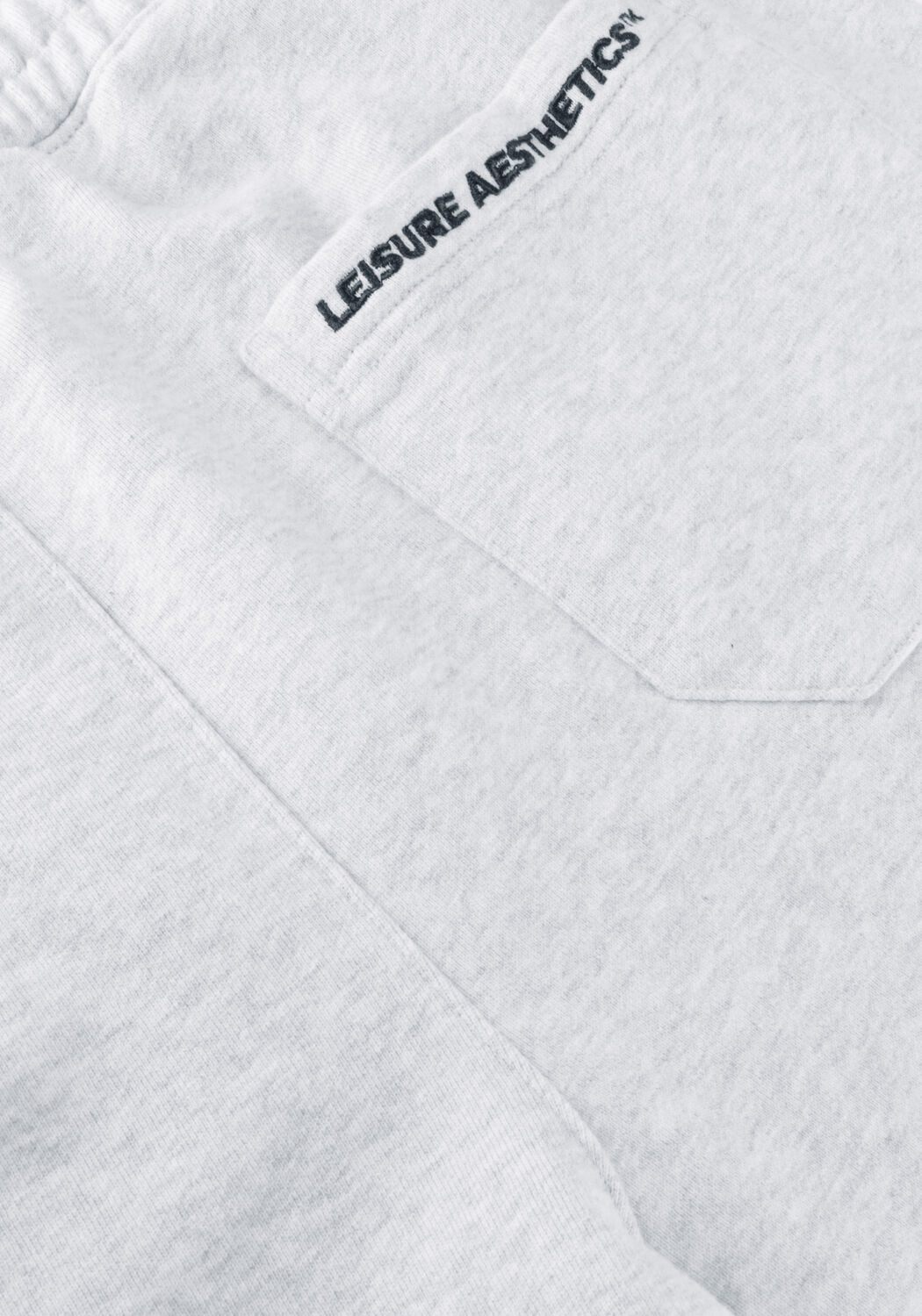 Graue POCKIES Kurze Hose FAUX SHORT - large